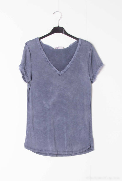 Tshirt coton délavé à manches courtes PT2504
