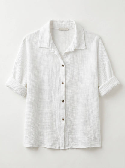 Chemise en Gaze de Coton @10787_ChGazeUni