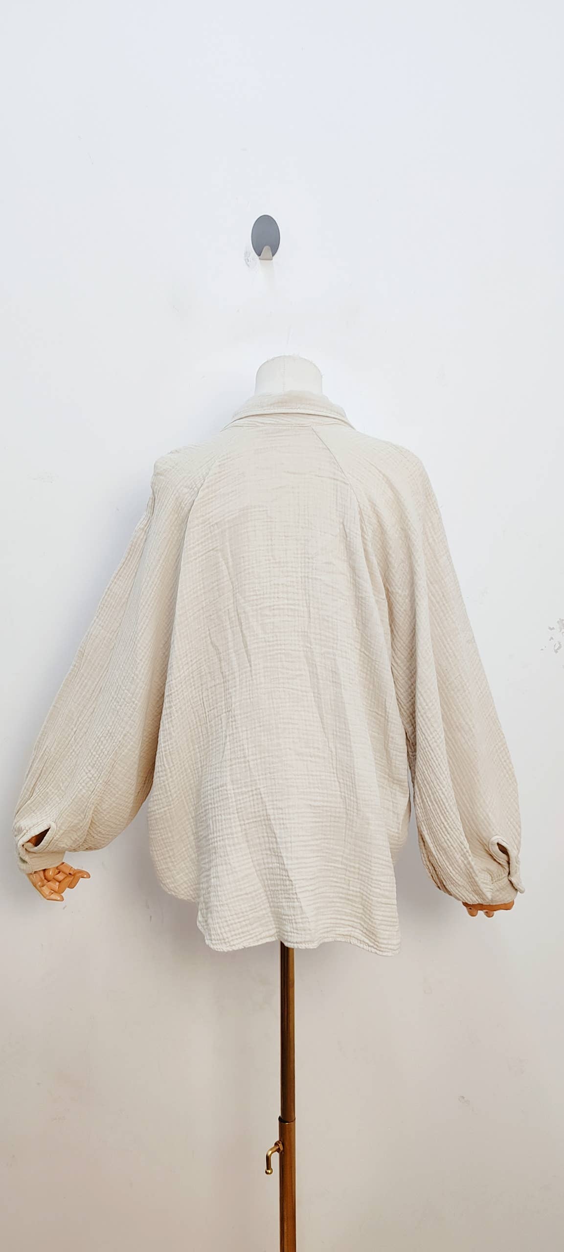 Blouse En Gaz De Coton- 11068g