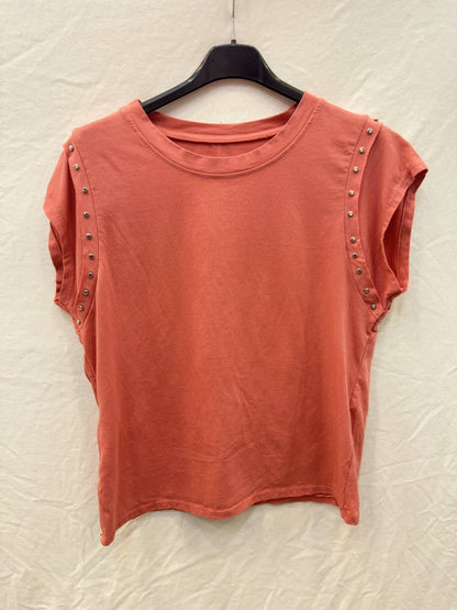 T-shirt à Clous en Coton @20653_TsClous