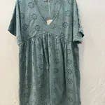 Robe Courte en Broderie Anglaise de Coton @6519_RCBroderie