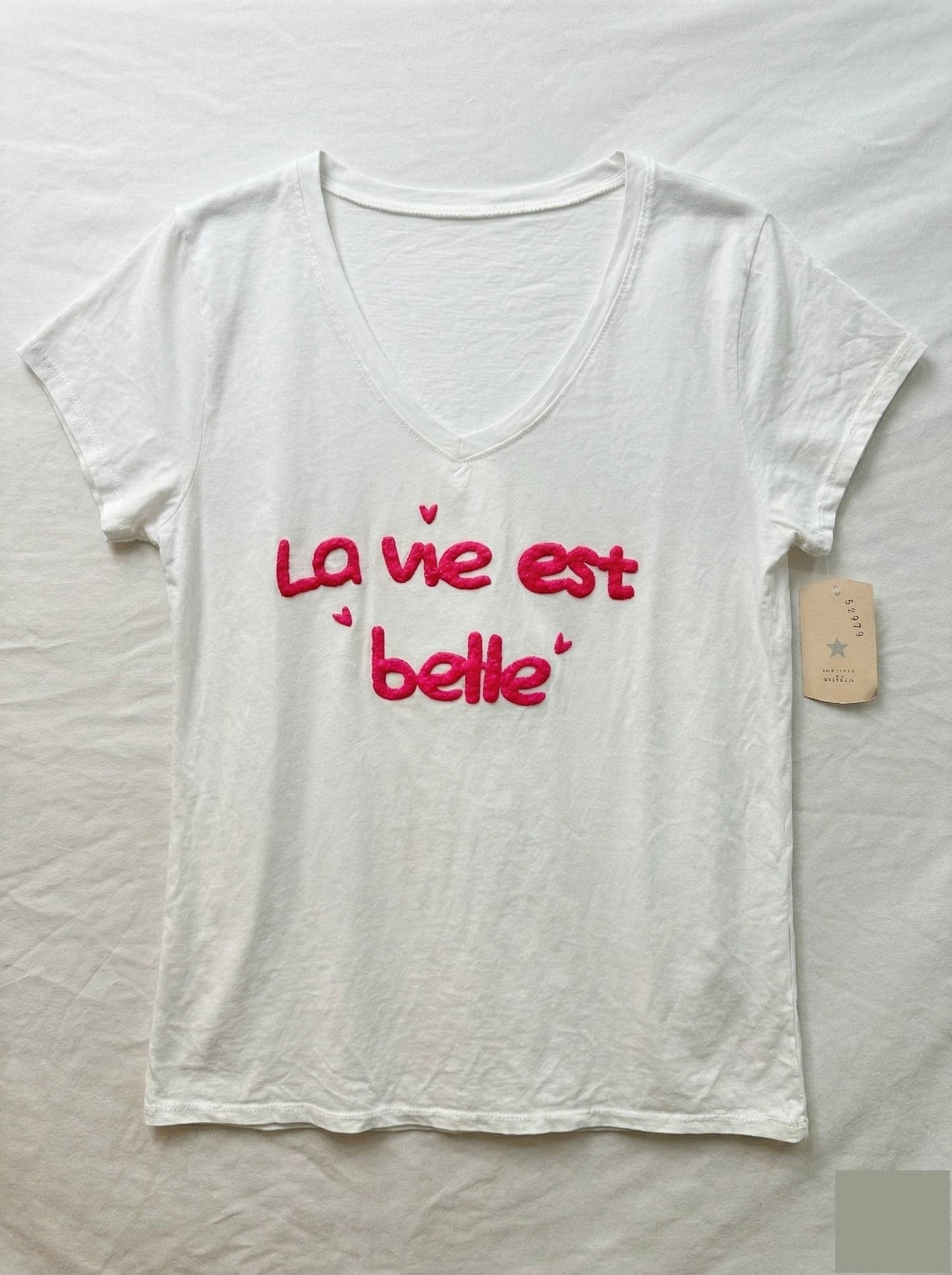 T-shirt "La Vie est Belle" @52979_TsLavie