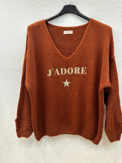 Pull en laine J'adore @20127_PulJadore