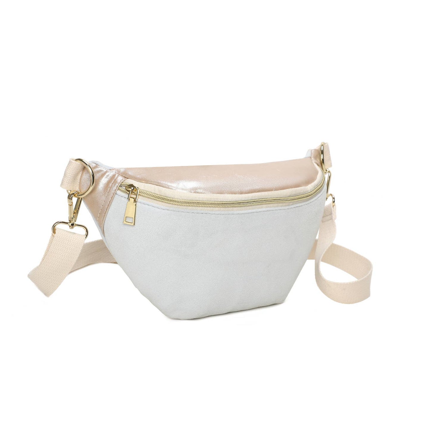 Sac bandoulière bimatière