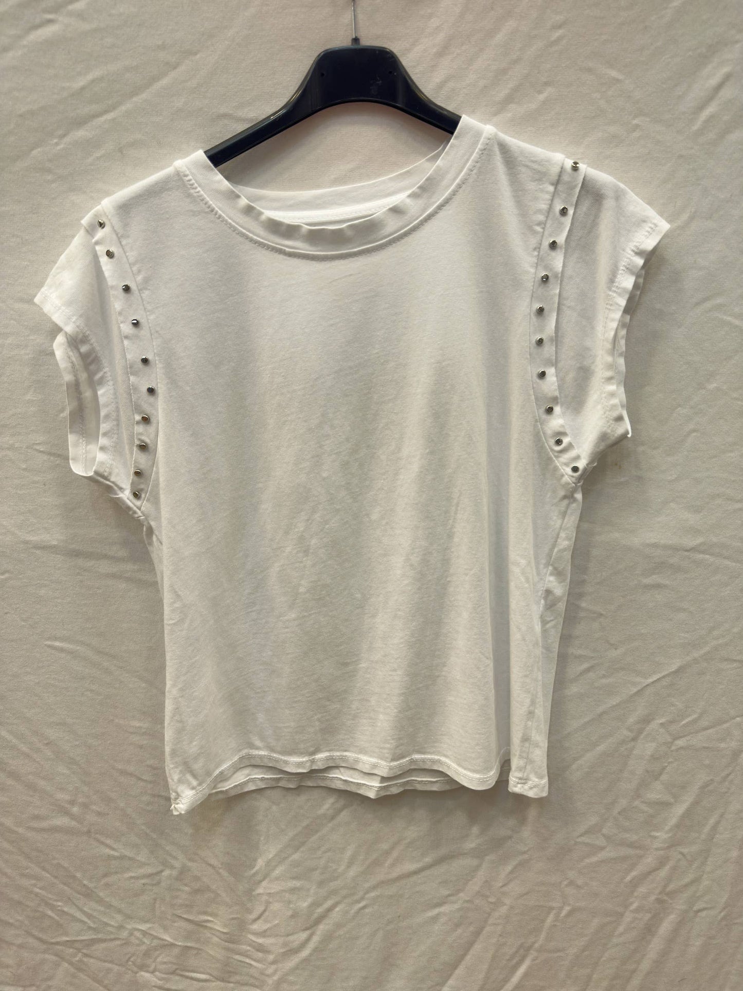 T-shirt à Clous en Coton @20653_TsClous