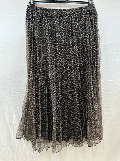 Jupe Tulle à léopard @Jupe Tulle à léopard