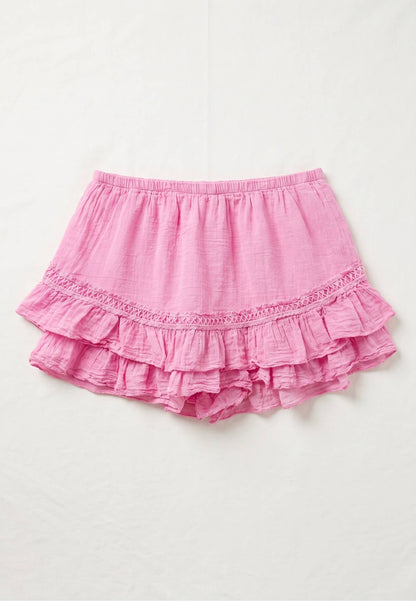 Short Jupe-Culotte à Volants @C85373_ShCulotteVC