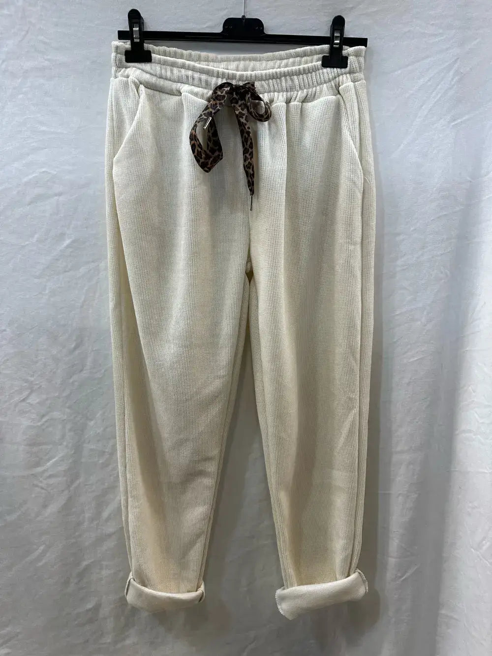 Jogging en velours avec nœud à léopard @43710_JoNoeudLeo