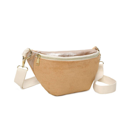 Sac bandoulière bimatière