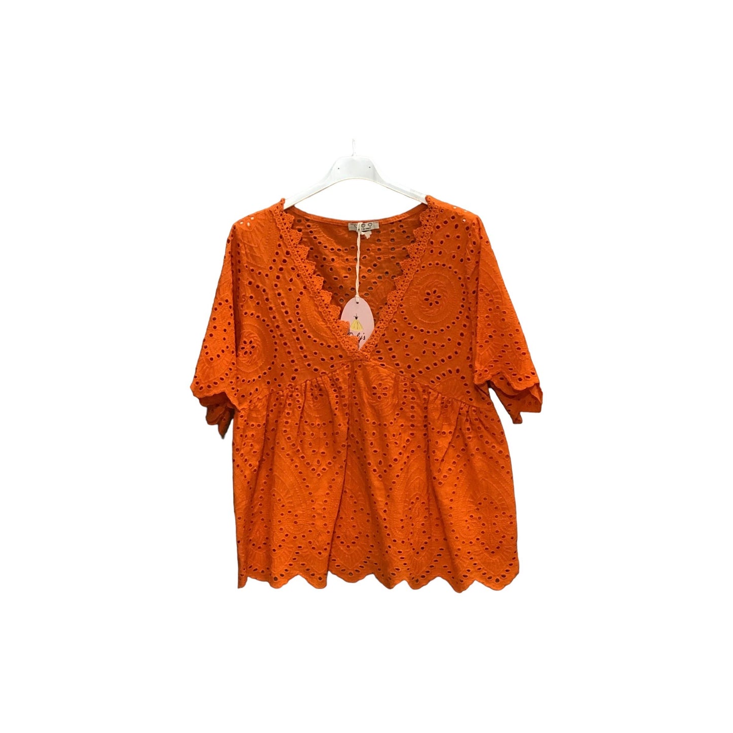 Haut broderie anglaise
