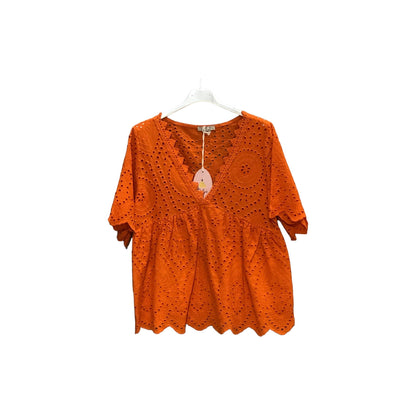 Haut broderie anglaise