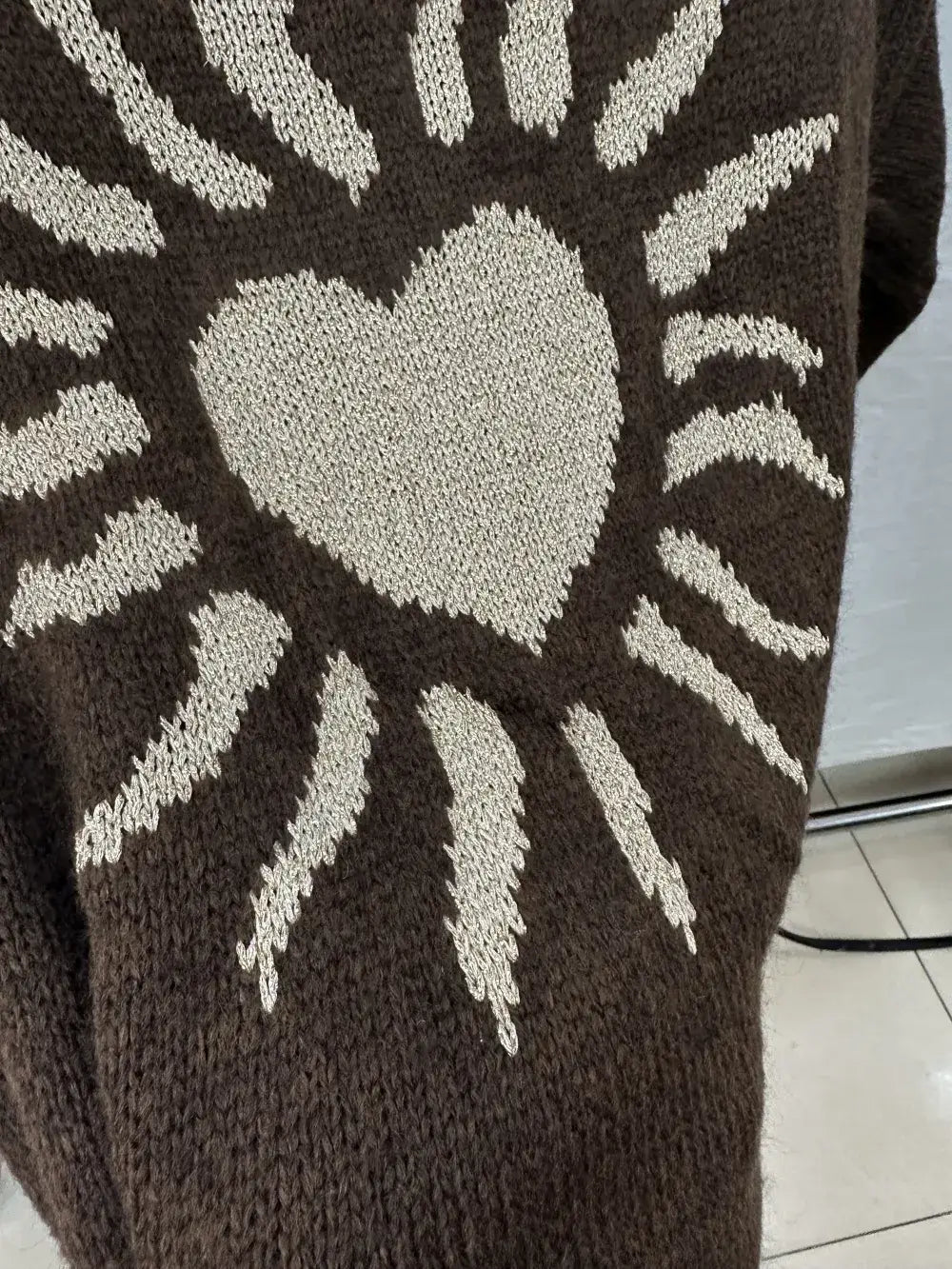 Pull À Motifs Soleille Au Dos @35669_PulSoleille
