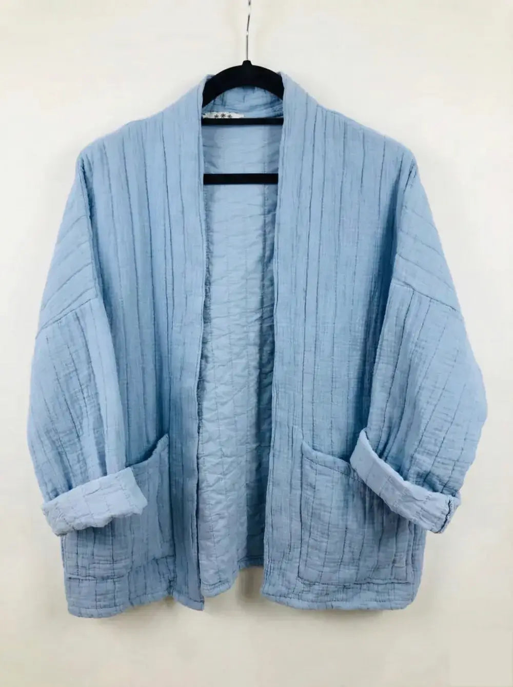 Veste matelassée en gaze de coton @5343_VesMatelasséGaze