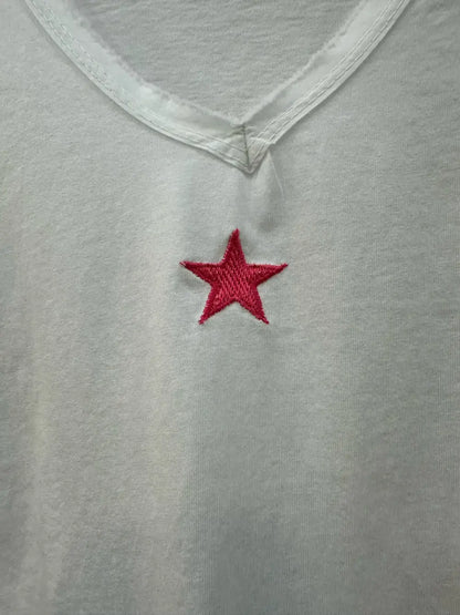 T-shirt Brodé À Étoile @368930_TsEBrode