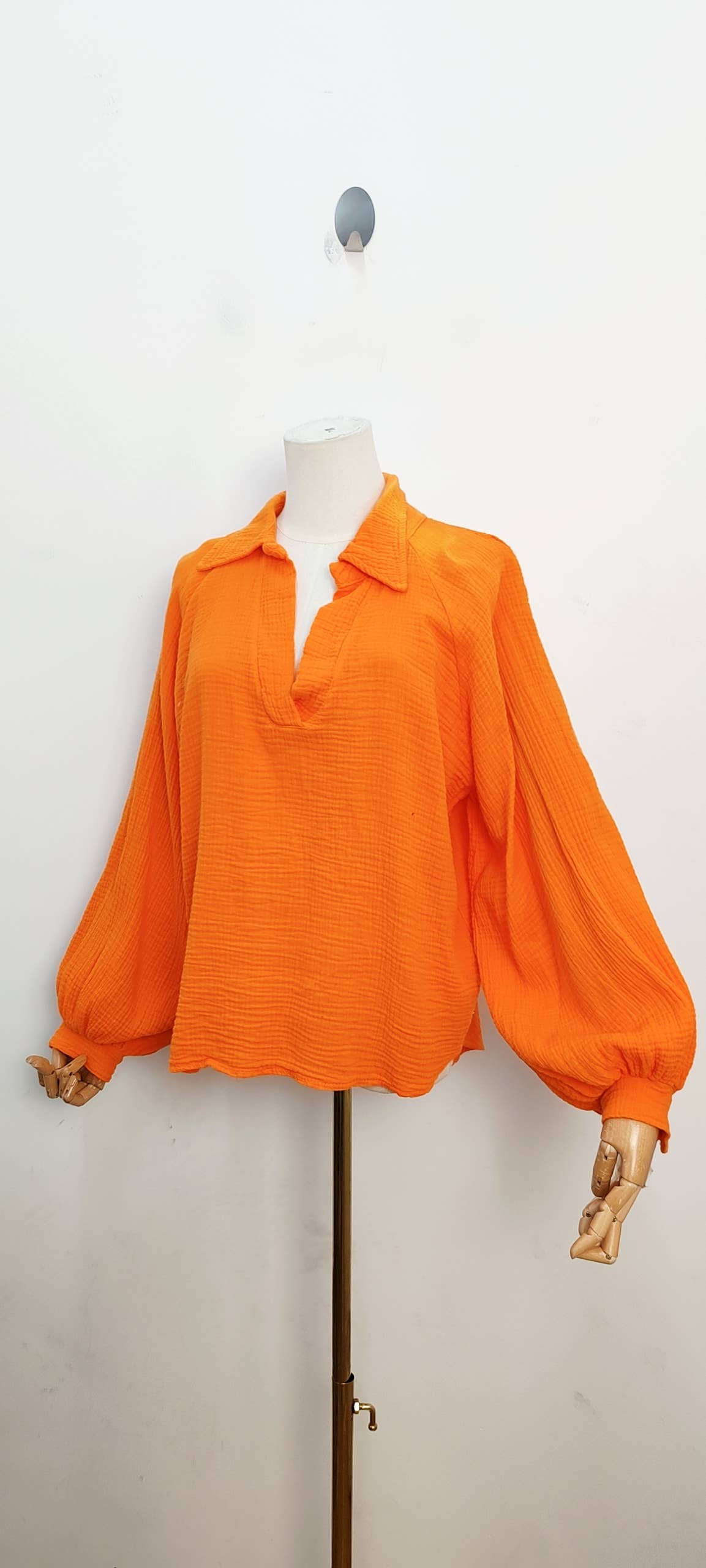 Blouse En Gaz De Coton- 11068g