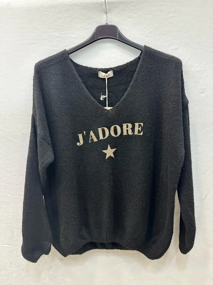 Pull en laine J'adore @20127_PulJadore