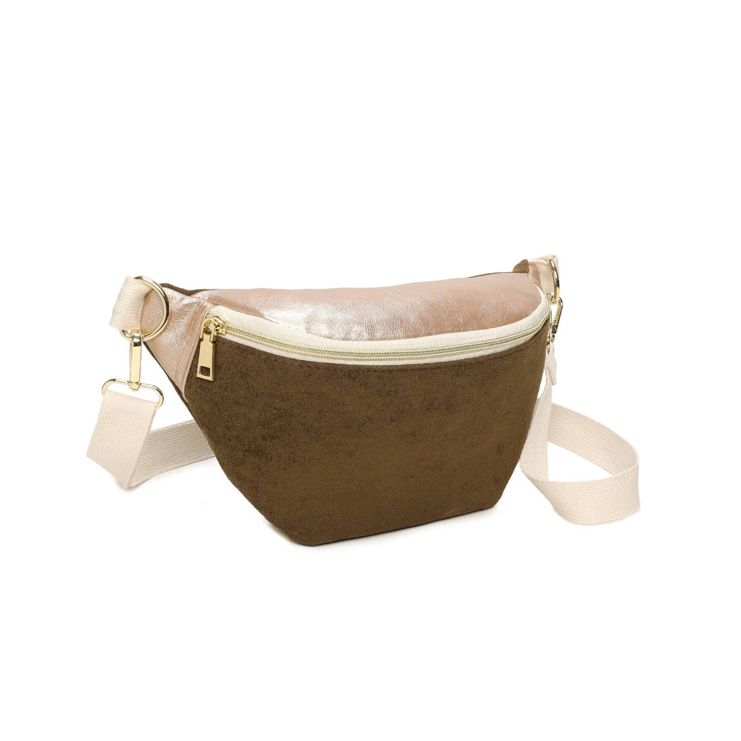 Sac bandoulière bimatière