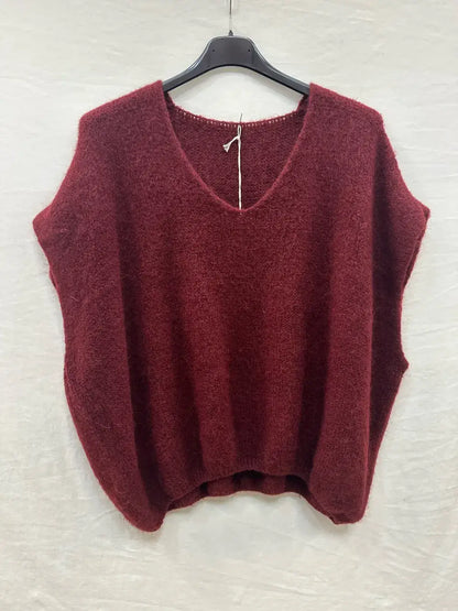 Pull Oversized Sans Manches Alpaca @25851_PulSMAlpaca