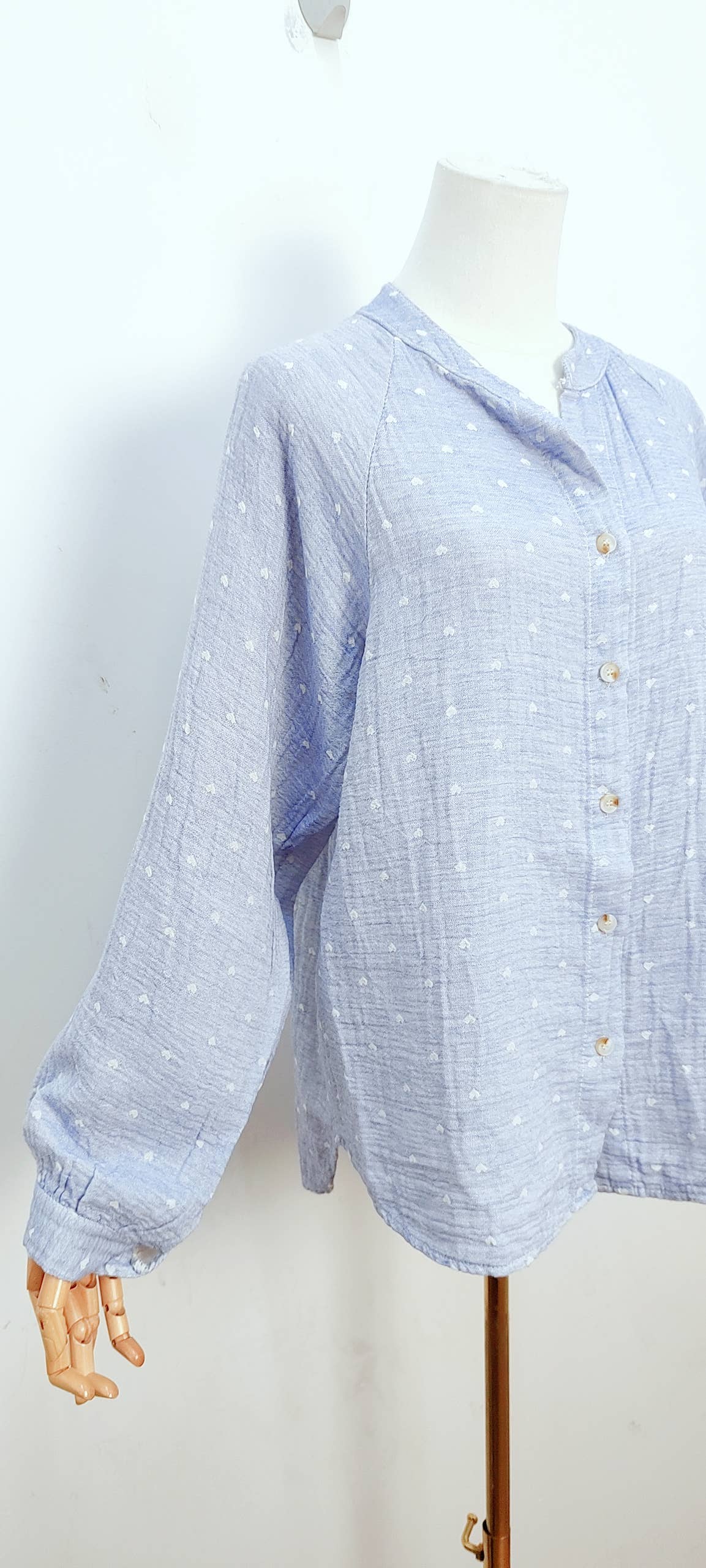 Chemise Avec Cœur- 9442c