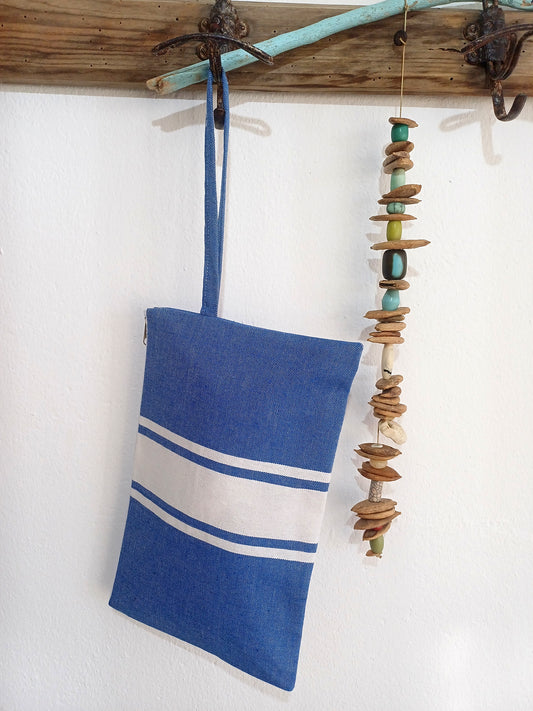 Trousse de plage, de toilette Auténtica bleu bic