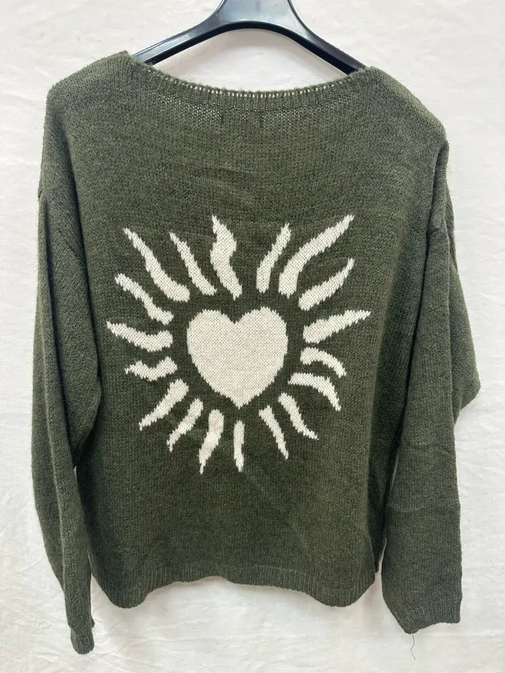 Pull À Motifs Soleille Au Dos @35669_PulSoleille