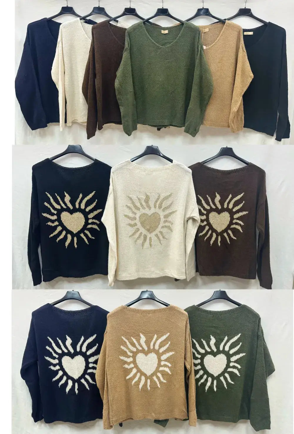 Pull À Motifs Soleille Au Dos @35669_PulSoleille