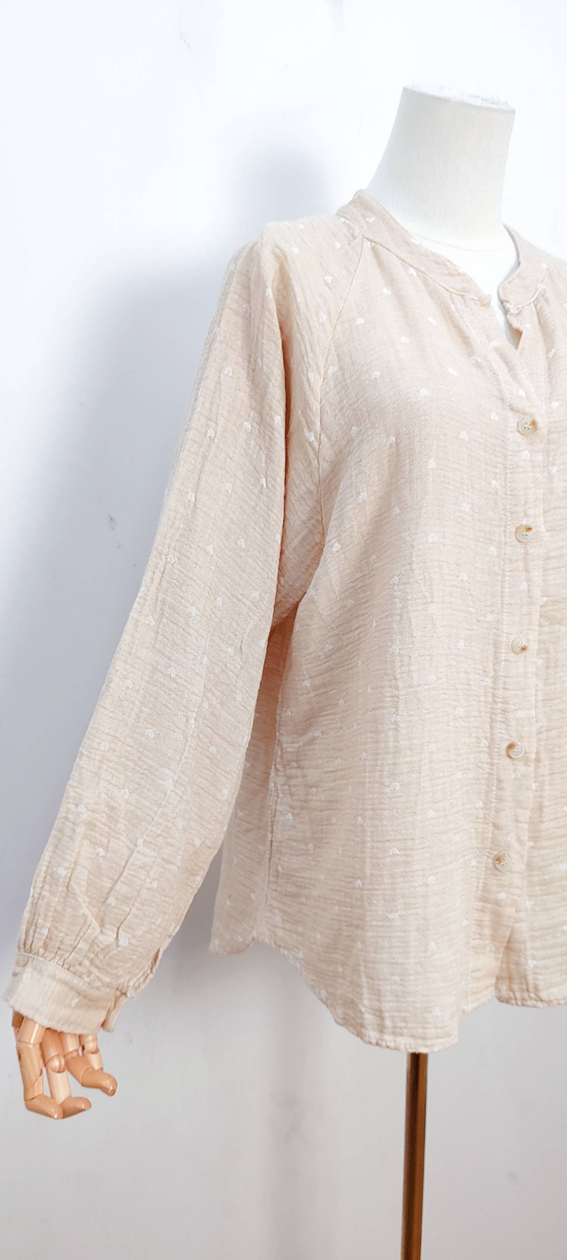 Chemise Avec Cœur- 9442c