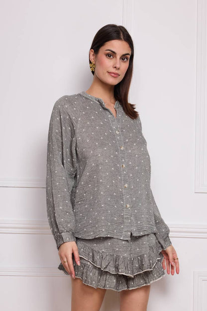 Chemise Avec Cœur- 9442c