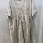 Robe Courte en Broderie Anglaise de Coton @6519_RCBroderie