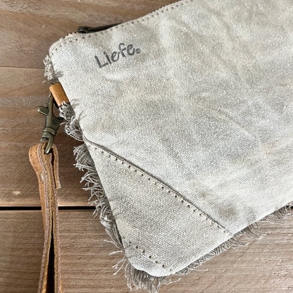 Boho Pochette (toile légère vintage)