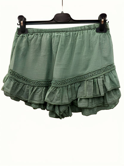 Short Jupe-Culotte à Volants @C85373_ShCulotteVC