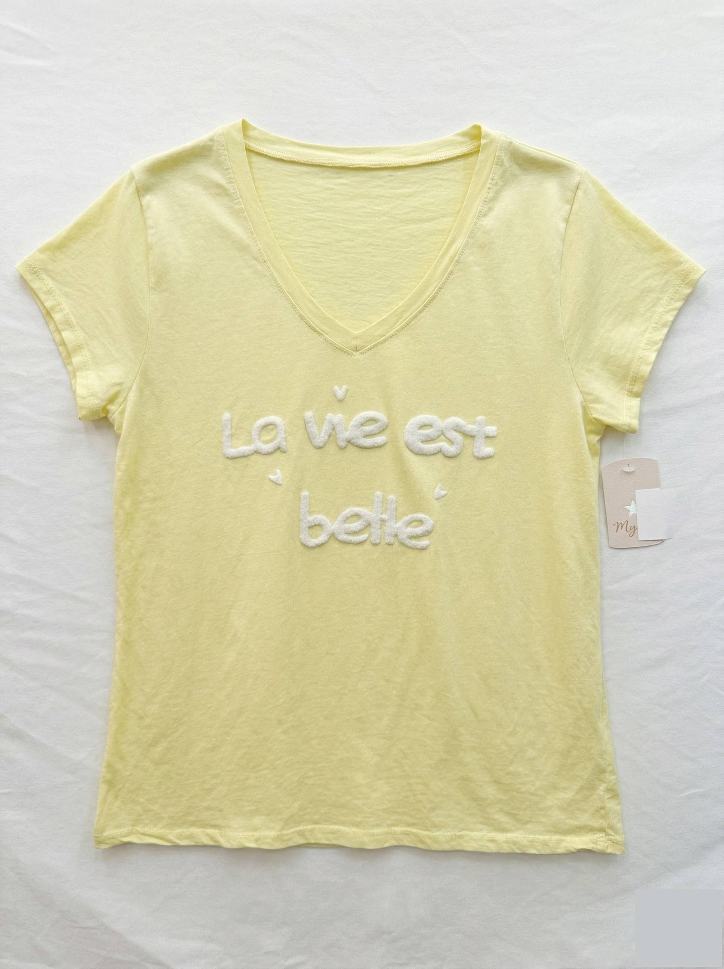 T-shirt "La Vie est Belle" @52979_TsLavie