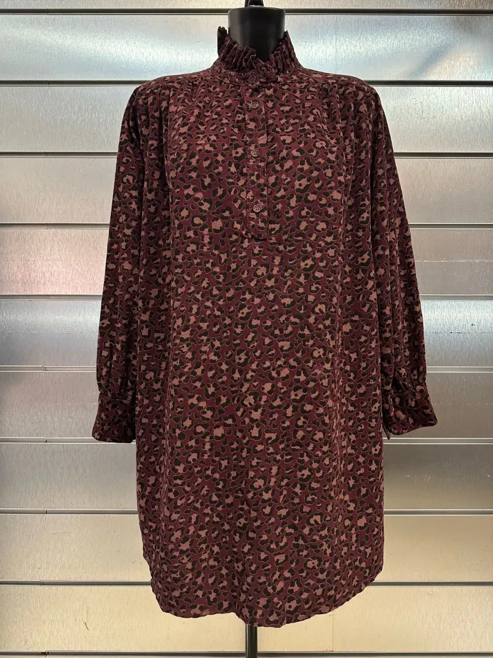 Robe Velours Léopard  @69098Leo_RVLeo