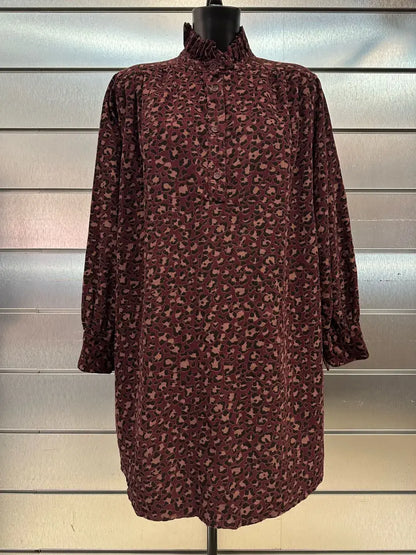 Robe Velours Léopard  @69098Leo_RVLeo