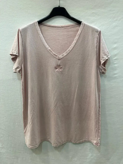 T-shirt Brodé À Étoile @368930_TsEBrode
