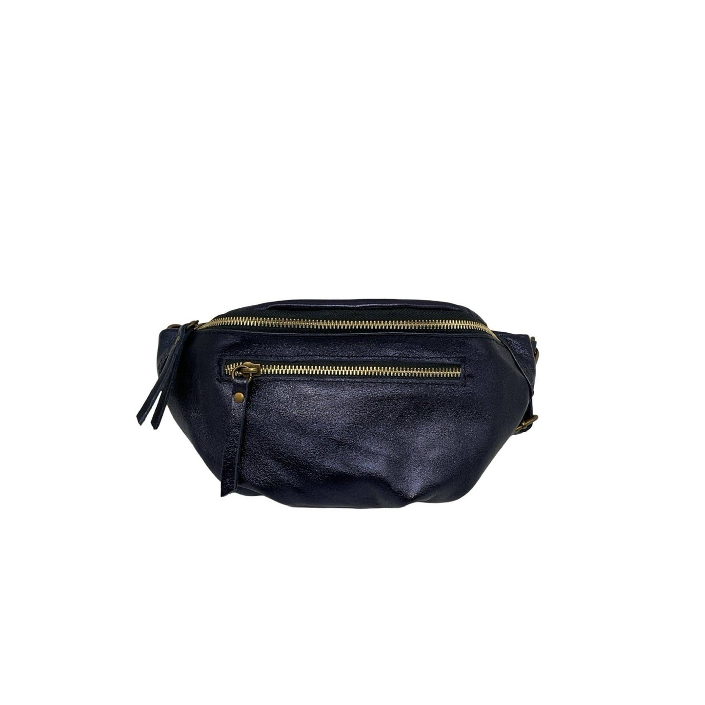 SAC BANANE CUIR IRISE MM