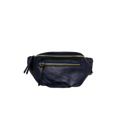 SAC BANANE CUIR IRISE MM