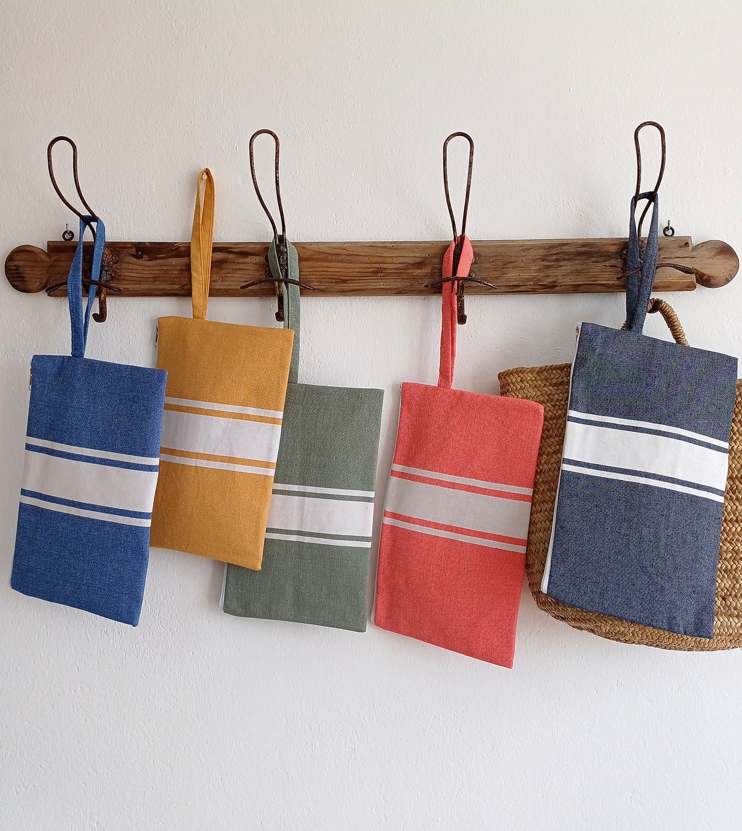 Trousse de plage, de toilette Auténtica Corail