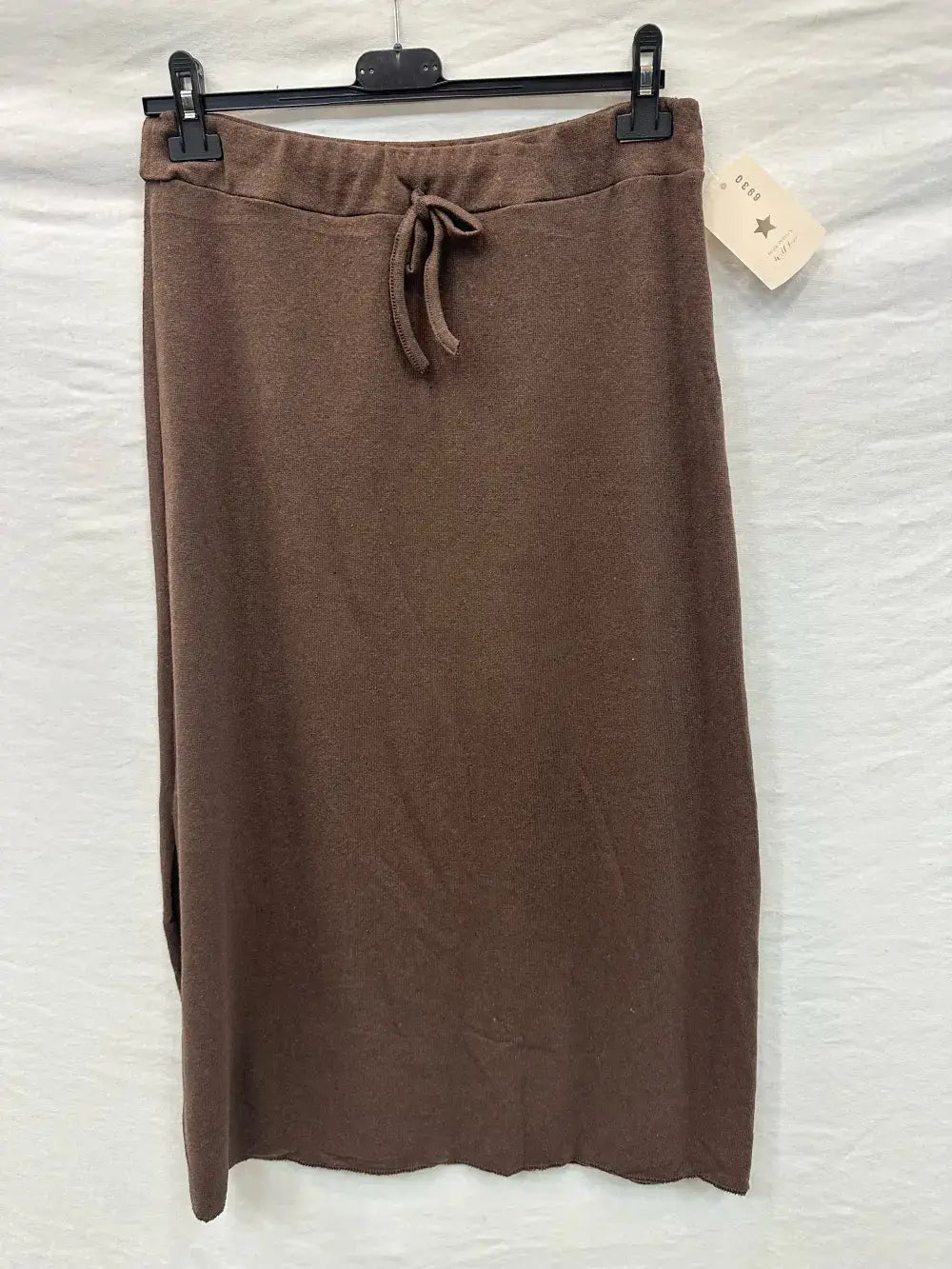 Jupe Longue Avec Fentes @6930_JuFenteUni