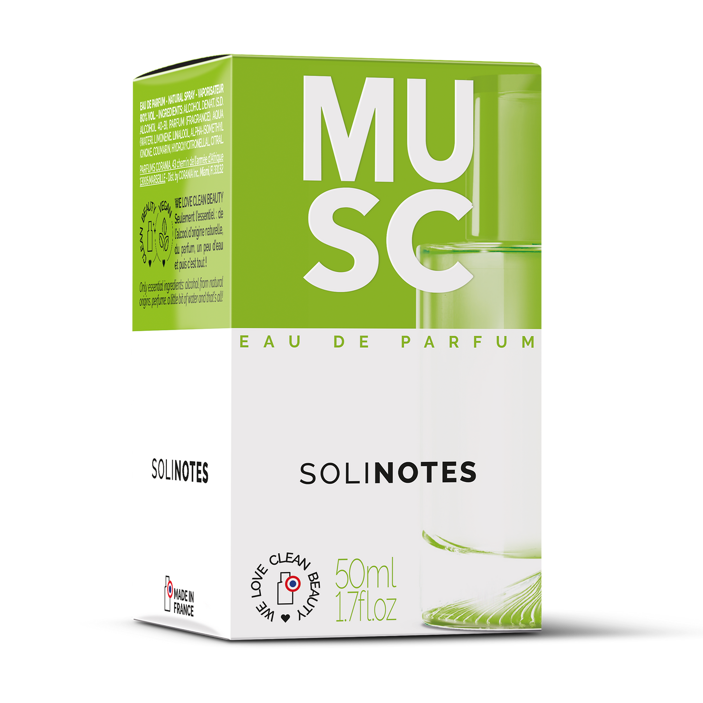 Solinotes Musc Eau de parfum 50ml