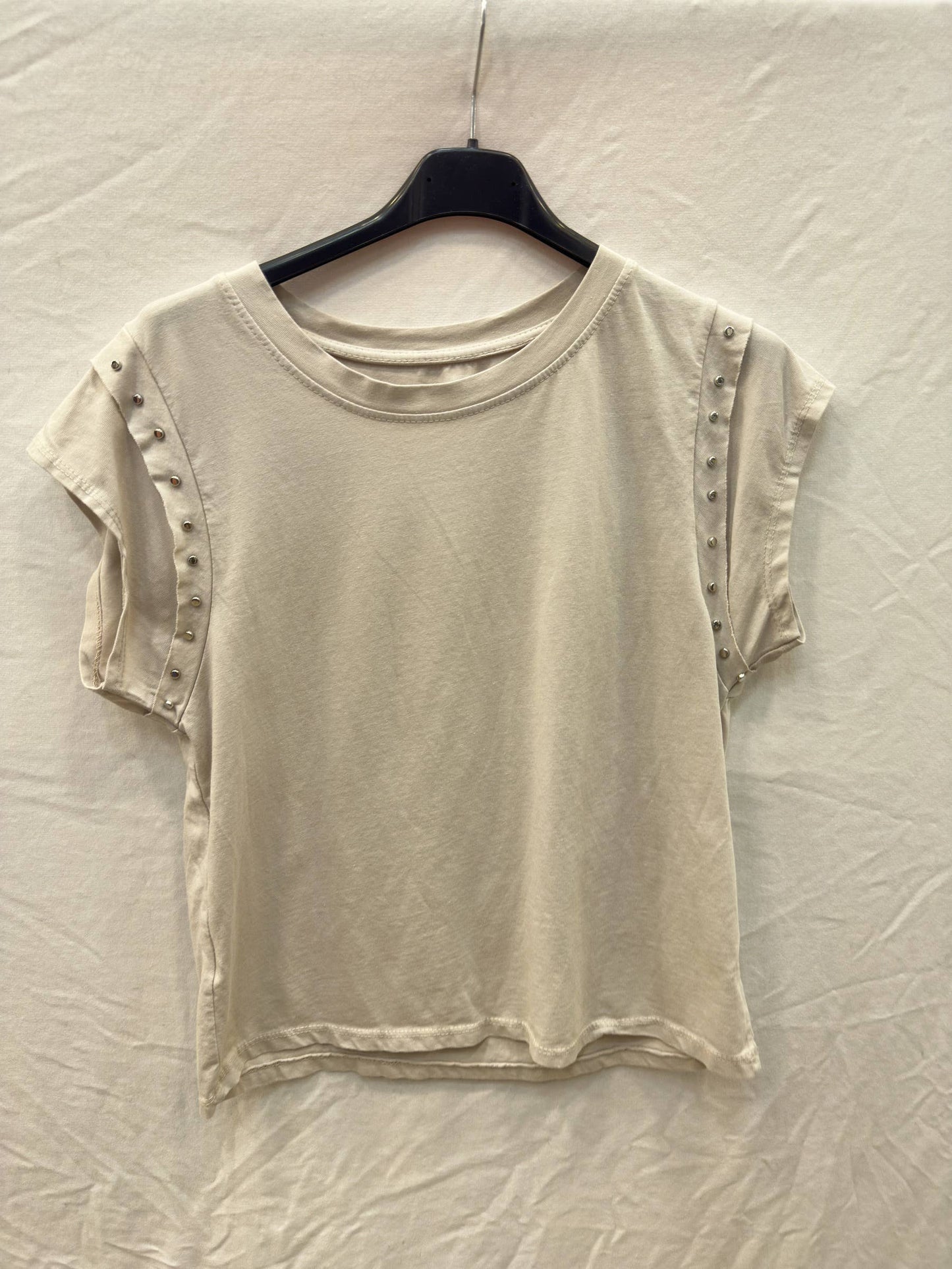T-shirt à Clous en Coton @20653_TsClous