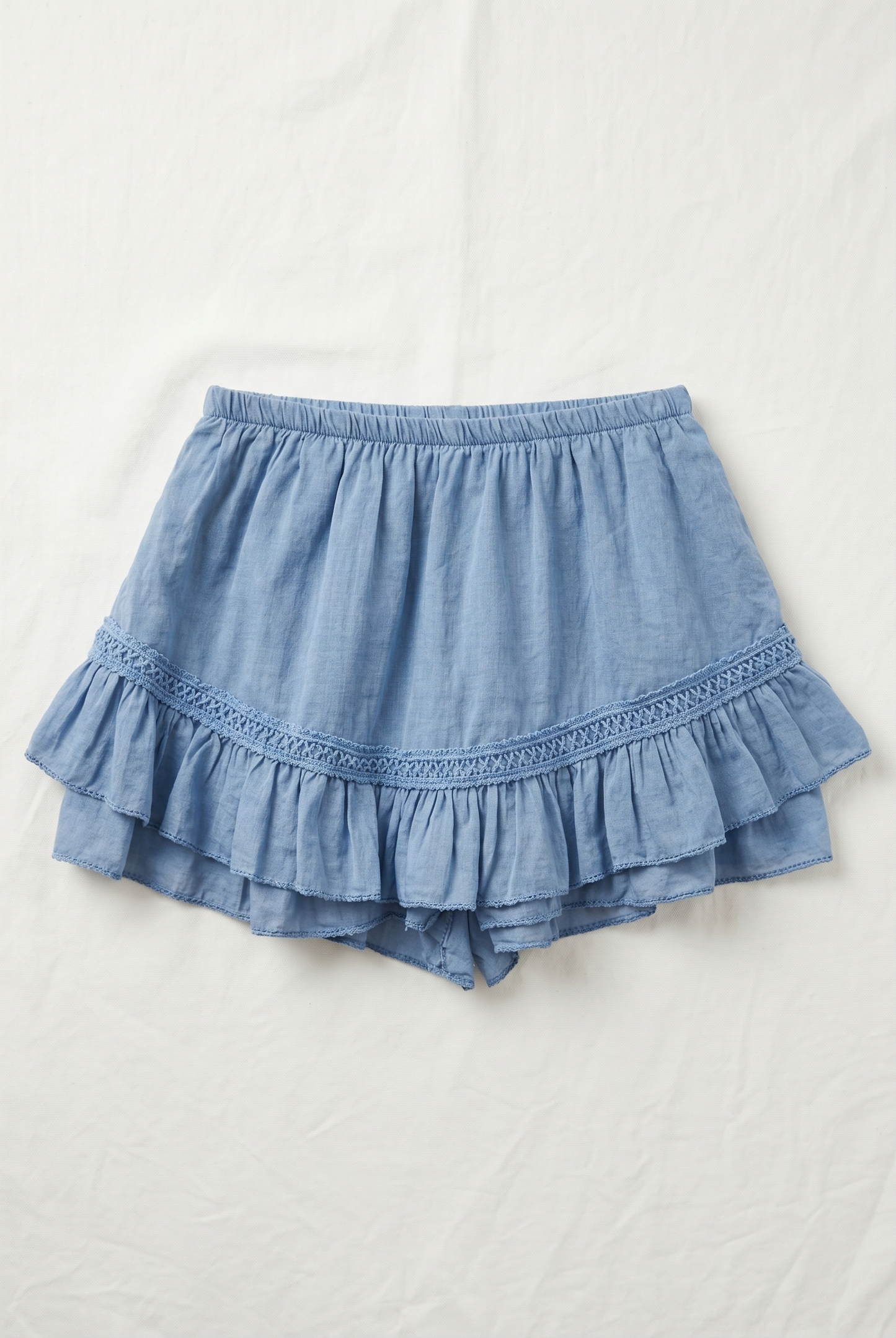 Short Jupe-Culotte à Volants @C85373_ShCulotteVC