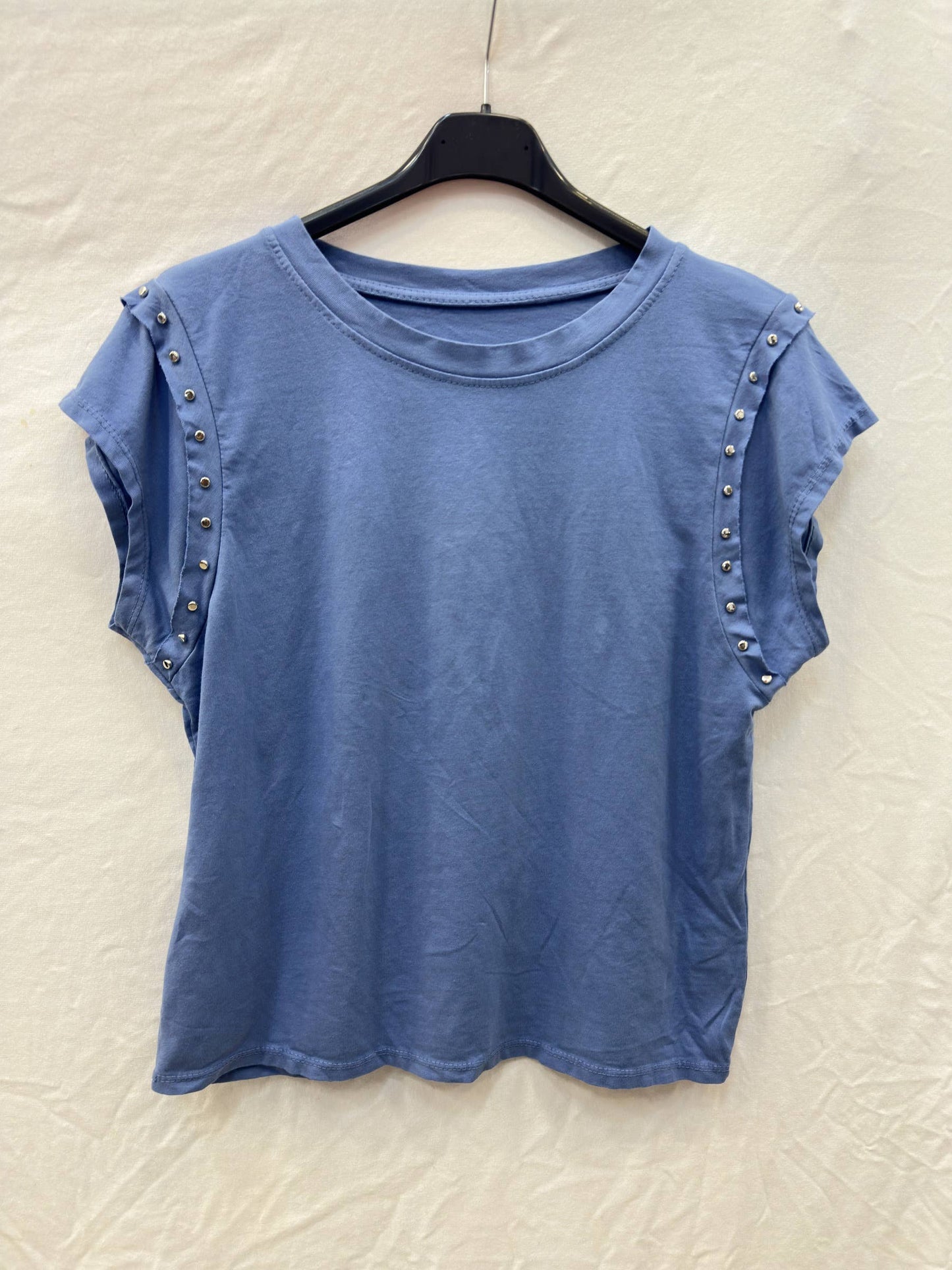 T-shirt à Clous en Coton @20653_TsClous
