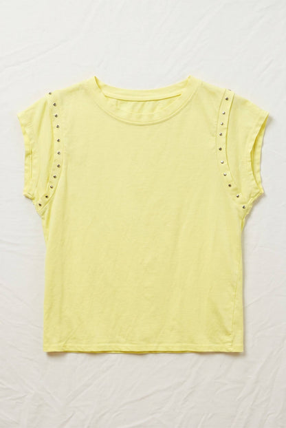 T-shirt à Clous en Coton @20653_TsClous