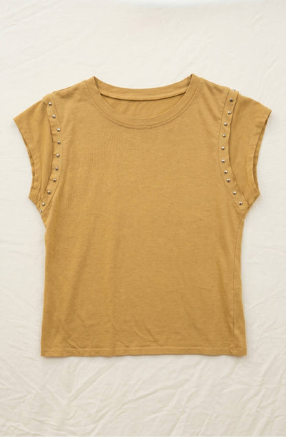T-shirt à Clous en Coton @20653_TsClous