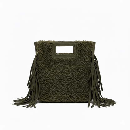 SAC MARION MOUMOUTE GARNI CUIR TEDDY