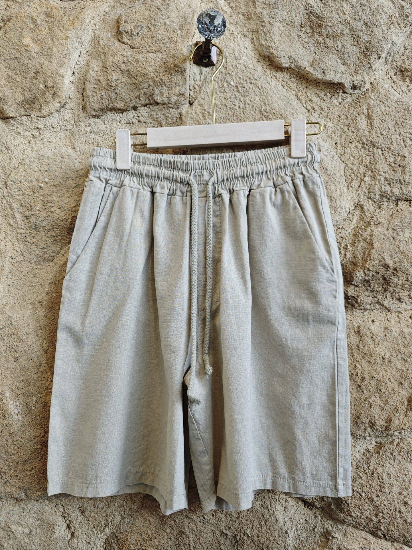 Ref-8364 BERMUDA HOMME LIN 100 %