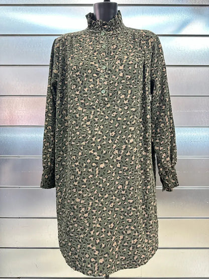 Robe Velours Léopard  @69098Leo_RVLeo