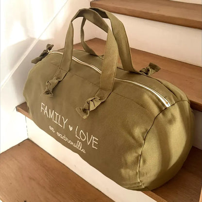 Sac polochon - vert olive