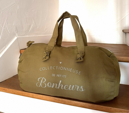 Sac polochon - vert olive
